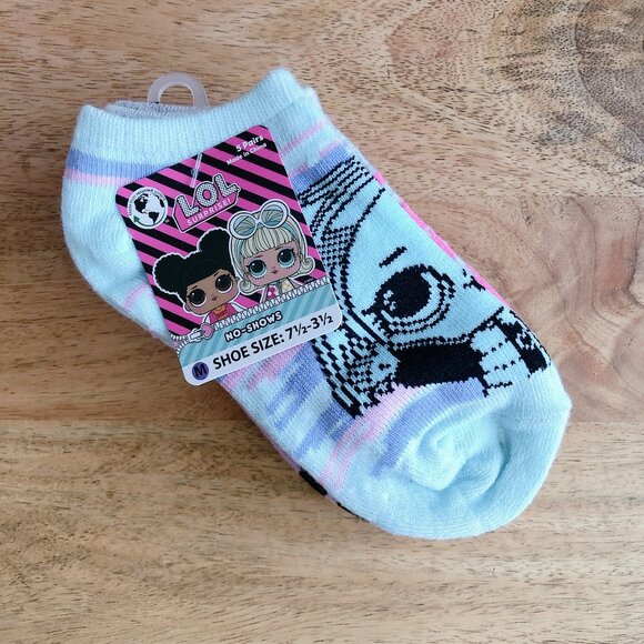LOL Dolls socks size 7.5 - 3.5 5 pairs - Picture 1 of 4